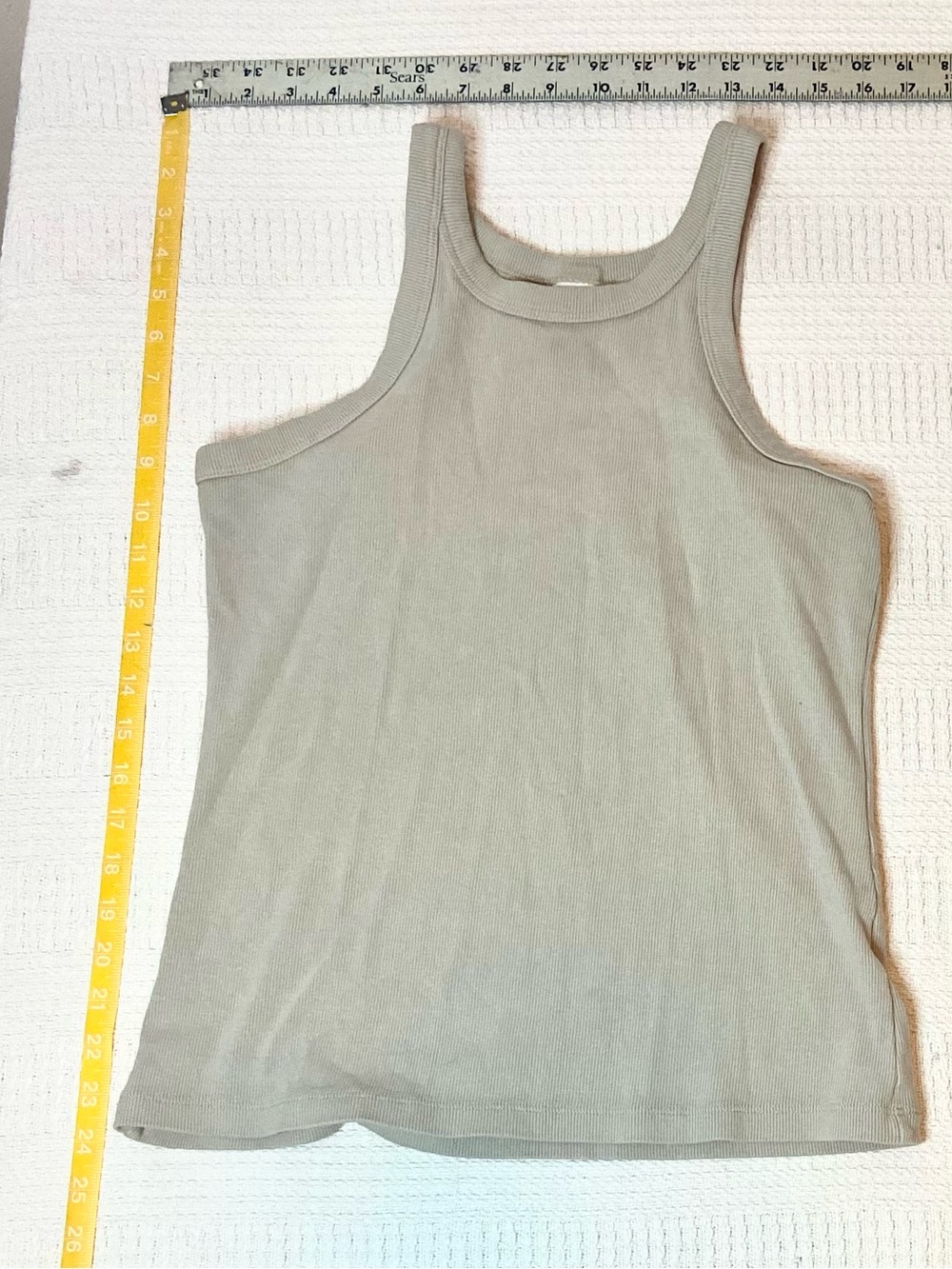 Ribbed Racer Tank - Picture 5 of 5